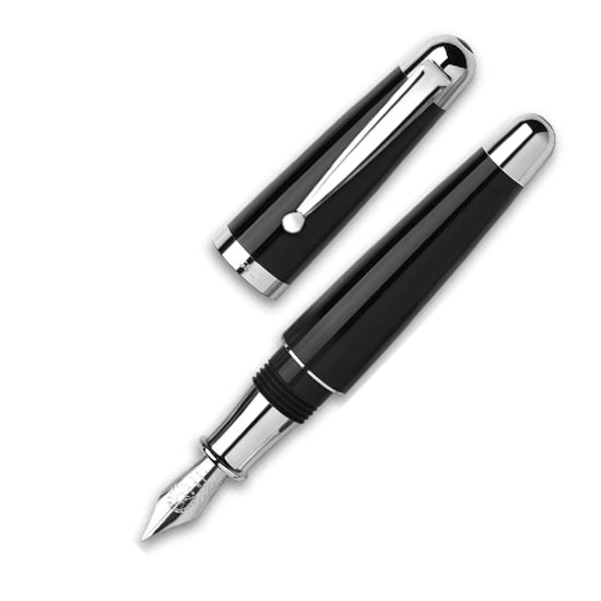 シグナムスモールソラーレ万年筆ペン先Mブラック