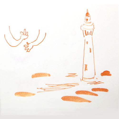 2021 『燈塔（デン・ター）』秋季限定インク The Lighthouse Orange  35ml
